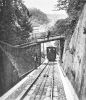 Standseilbahn Funiculaire Lausanne Signal - Zwischen Ausweiche und Tunnel - Foto Archiv standseilbahnen.ch Standseilbahn Funiculaire Lausanne Signal - Zwischen Ausweiche und Tunnel - Foto Archiv standseilbahnen.ch