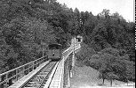 Ehemalige Standseilbahn Lausanne Signal unterwegs