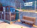Talstation - Öffentlicher Schräglift Schrägaufzug beim ehemaligen Altersheim Grandvaux EMS Escale
