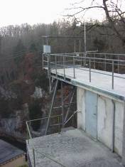 Schrägaufzug ascenseur incliné usine de Montcherand - Schräglift beim Kraftwerk Montcherand Schweiz