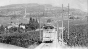 Standseilbahn Vevey Mont Pelerin in frühen Zeiten