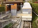 Wagen bei der Zwischenstation La Baume