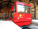 Standseilbahn Vevey Mont Pelerin rote Wagen seit 2014