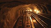 Ausweiche der Standseilbahn Savatan - Dailly