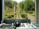 Funiculaire Emosson - bereit zur Abfahrt in der Talstation