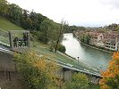 Aussicht neue Standseilbahn Bärenpark Bern