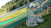 Nordic Arena Kandersteg Standseilbahn Spanngewicht - standseilbahnen.ch