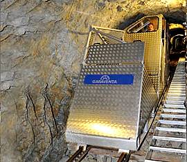 Standseilbahn Windenbahn Jungfraujoch Richtstrahlstation