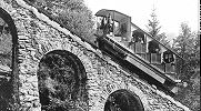 Wasserballastbahn von 1891 zwischen Lauterbrunnen und der Grütschalp