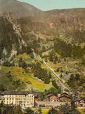 Standseilbahn Lauterbrunnen Grütschalp (Mürren)