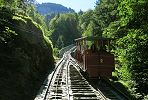 Reichenbachfall Standseilbahn Antrieb in der Bergstation Antriebsrad