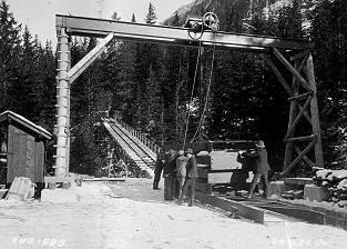 Ehemalige Standseilbahn vom Sagiplatz zur Gelmerbahn