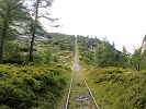 Trassee der Standseilbahn Handegg Handeggfluh