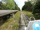 Standseilbahn Kraftwerk Ackersand Riedji - unterwegs mit der Kraftwerksbahn - Helmpflicht