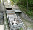 Standseilbahn Kraftwerk Turtmann Oberems - Foto Hansruedi Imgrüth Histec Archiv standseilbahnen.ch