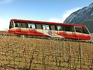 Standseilbahn Sierre Montana - in den Weinbergen von Sierre