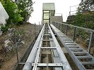 Standseilbahn Wettingen Webermühle - Trassee und Bergstation