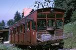 Wagen von 1931 der Standseilbahn Zugerberg