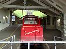 Wagen 1 der Bürgenstock-Bahn in der Talstation 2011