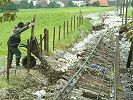 Stanserhornbahn nach dem Unwetter 2005