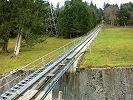 Trassee der Standseilbahn Engelberg Gerschnialp