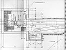 Standseilbahn Gerschnialp Druckstollen Trübsee - Plan der Bergstation 1967