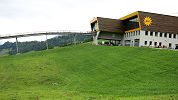 Standseilbahn auf den Stoos Bergstation Stoos Stoosbahn