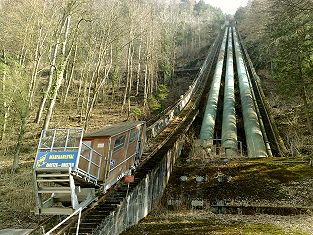 Windenbahn beim SBB-Kraftwerk Amsteg