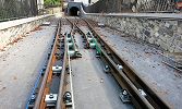 Standseilbahn Lugano Stazione - Ausweiche