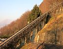 Funicolare Lugano Monte Bre Standseilbahn - der grosse Viadukt