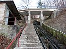 Funicolare Lugano Monte Bre Standseilbahn - Station Bre Paese