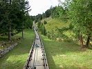 Standseilbahn Parsenn Parsennbahn Davos Höhenweg