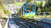 Schatzalpbahn Standseilbahn Davos Schatzalp - Ausweiche