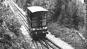 Wartensteinbahn Standseilbahn Bad Ragaz Wartenstein bei der Ausweiche