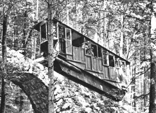 Standseilbahn Wasserballastbahn Bad Ragaz Wartenstein