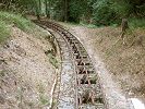 Die grosse Kurve von oben - Standseilbahn