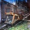 Standseilbahn Wasserschloss Rempen - Windenbahn 1926 - 1988 - der Wagen der alten Windenbahn