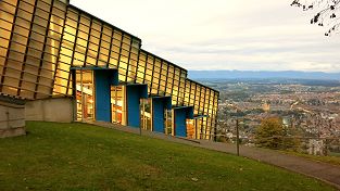 Standseilbahn Gurten Kulm Gurtenbahn Bergstation