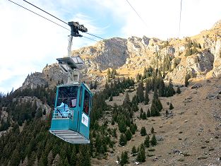 Grande Dixence - Kraftwerk - Seilbahn Fionnay - Louvie