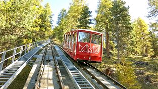 Migros Standseilbahnen - Muottas Muragl Standseilbahn