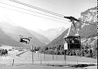 Luftseilbahnen Dallenwil Niederrickenbach beide Seilbahnen Schiffli und Grosskabine 1965