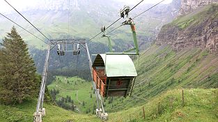 Luftseilbahn Isenthal Gossalp - Oberalp