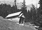 Seilbahn Spiringen - Ratzi Bergstation Ratzi vor 1952 - Foto archiv standseilbahnen.ch