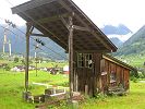 Die Talstation der ehemaligen Seilbahn Nidfurn-Leuggelen vor dem Abbruch im Jahr 2010 Foto Archiv standseilbahnen.ch