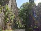 Burg Neu-Bechburg Schrägaufzug Parkplatz - Küche - Screenshot Google Maps Foto Archiv standseilbahnen.ch