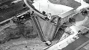 Neuenhof Kiesgrube Schrägaufzug für Material - Foto Archiv standseilbahnen.ch